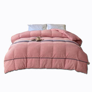 羽绒被翻新加工旧羽绒服改羽绒被定做95白鹅绒冬被视频直播现充绒