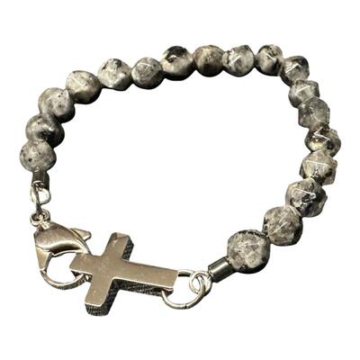 黑饰迪赛尔风玛瑙手链情侣男女手作复古ins小众先锋高级感设计潮