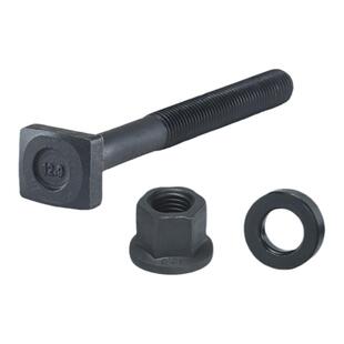 12.9级T型螺丝高强度方头螺栓t型模具压板合金钢螺杆M16M20M24