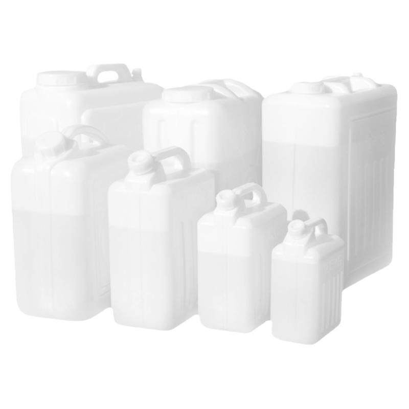 加厚食品级手提塑料水桶家用带盖酒桶油桶扁桶装水桶30升花生油桶