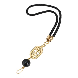 龙纹绳平安符车挂绳汽车内后视镜车载吊坠红绳子配件装饰绳公仔