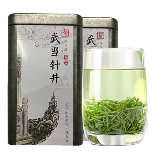 2025年明前新茶湖北十堰武当山绿茶叶武当道茶特产炒青茶叶毛尖