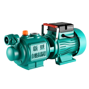 全铜电机螺杆泵自吸泵220V水井抽水泵家用高扬程水塔自来水增压泵