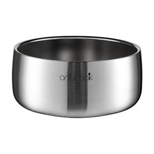 onlycook韩式316L不锈钢碗家用饭碗食品级双层小号汤碗儿童碗餐具