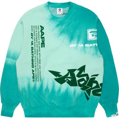 Aape宽松薄绒圆领卫衣3932XXJ