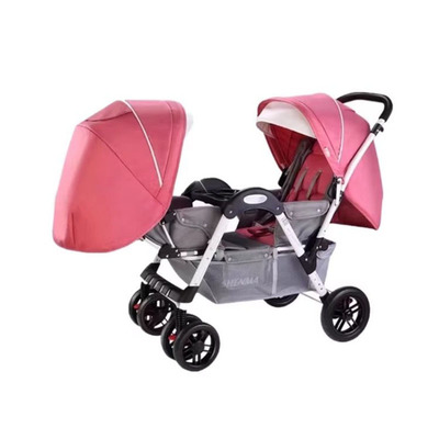 双胞胎手推车遛娃神器可坐可躺