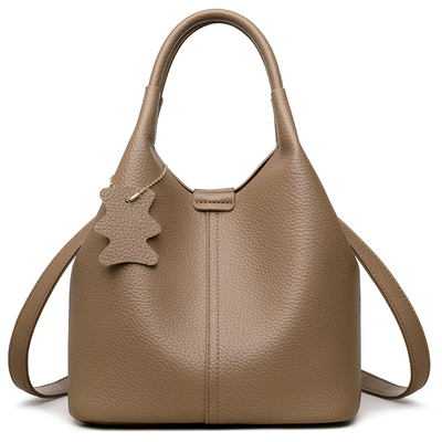 包包女2026新款时尚通勤手提包休闲百搭单肩斜挎包小众质感水桶包