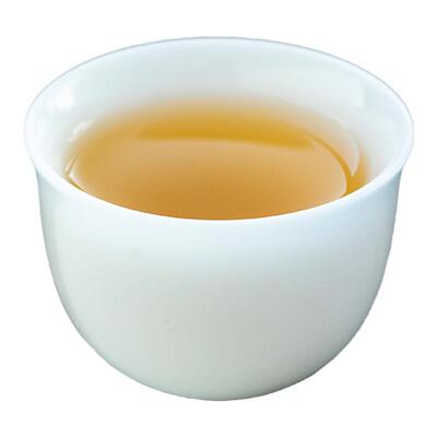 钰铨龙门冰种玉瓷素烧润白客人杯