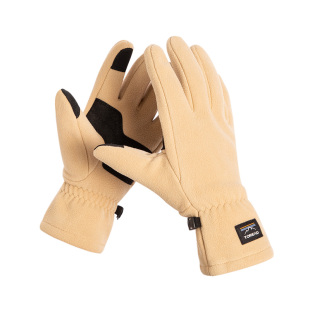 探路者手套男女秋冬新款户外保暖简约百搭抓绒徒步手套