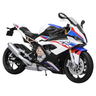 威利1:12宝马战斧摩托车模型S1000RR仿真机车摆件收藏新款welly