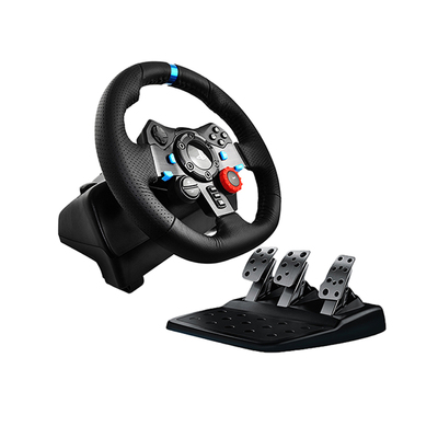 罗技G G29 赛车方向盘套装G923学车驾驶模拟器体感赛车游戏手柄