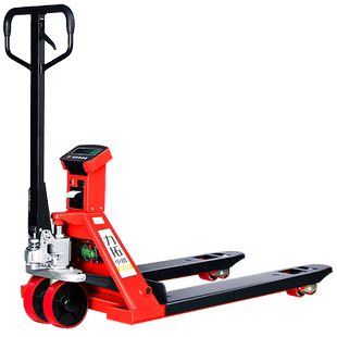 电子秤地牛叉车轮子零件配件2吨手动液压搬运车拖车油泵总成维修