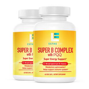 【2瓶装】ESTHELIV研生之力美国运动营养维生素b族PQQ细胞能量