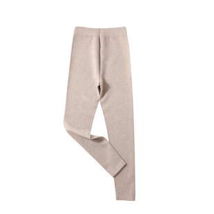 100纯羊毛裤女秋冬加厚保暖裤高腰羊绒裤男修身打底薄款毛裤外穿