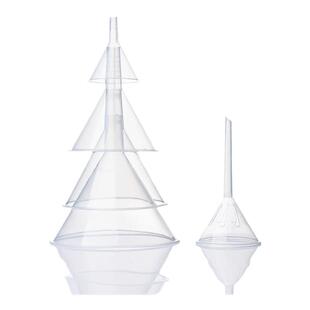 塑料漏斗食品级家用酒提子大口径机油漏斗小口径滤斗实验室工具4