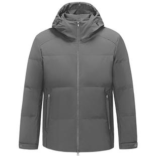 【三防】利郎官方短款羽绒服男2025冬季商务男装加厚保暖连帽外套