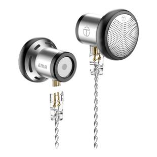 TRN EMA发烧级hifi平头塞耳机高音质重低音游戏K歌带麦动圈耳麦