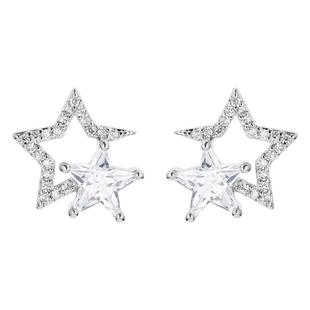 DODOGOGO五角星星耳钉女气质小众设计感高级耳环2025新款耳饰耳夹