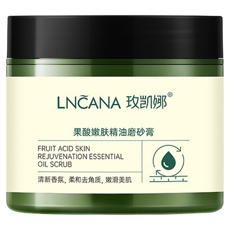 果酸嫩肤身体磨砂膏去鸡皮