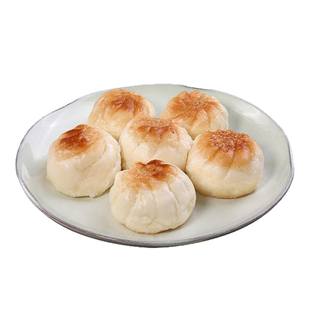 加藤利鸡肉生煎包广式早茶点心早餐冷冻包子水煎包速冻早点半成品