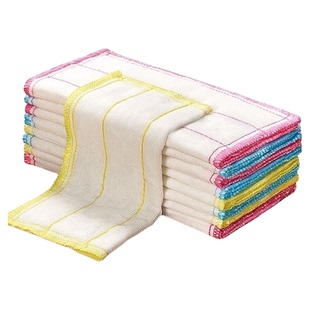 懒人厨房专用洗碗布加厚吸水不易沾油易清洗多功能清洁巾实惠装