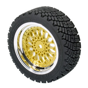 70mm拉力轮胎1:10房车AK787尼龙轮毂平头哥ptg2竞速田宫TT02抓地