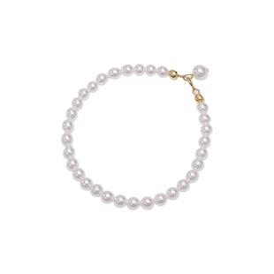 施家珍珠手链女夏天2026年新款轻奢小众气质高级感精致小米粒手串