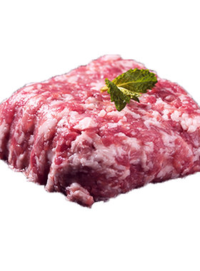 高原散养有机黑猪肉肉沫