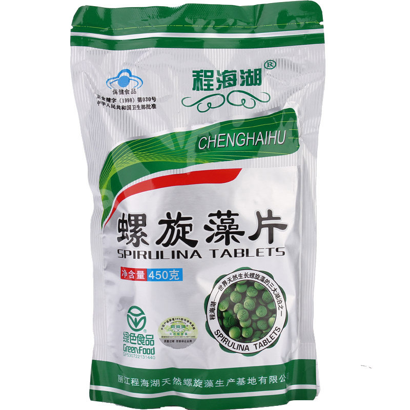 程海湖牌螺旋藻片补充蛋白中老年