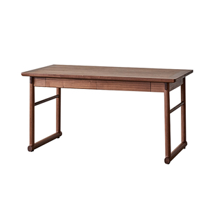 璞木新中式北美黑胡桃木实木阳台小茶桌家用小型茶台禅意喝茶桌椅