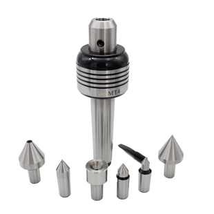 可替换插入式回转顶尖莫氏2 3 4 5号车床尾座模具顶针活顶尖套装