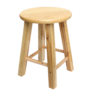实木凳子板凳圆凳餐桌凳家用成人原木原木木登客厅木头小木凳矮凳