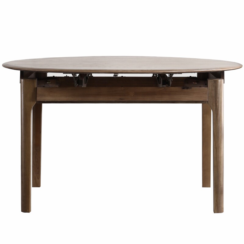 设计师轻奢风白蜡木餐桌家具新品