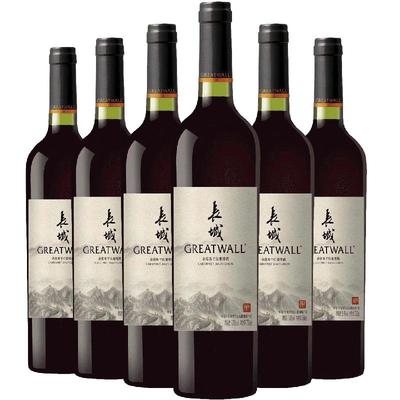 长城宁夏贺兰山赤霞珠干红6瓶