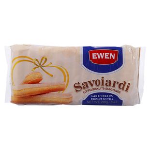 安诺尼意文手指饼干提拉米苏慕斯蛋糕零食进口饼干烘焙原料200g克