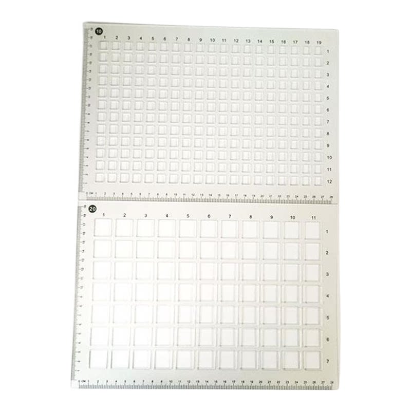 书法篆体隶书长方形格子打格尺毛笔练字打格神器镂空定格框画格子