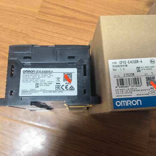 【询价】PLC，CP1E-E40SDR，1个库存机，盒适用