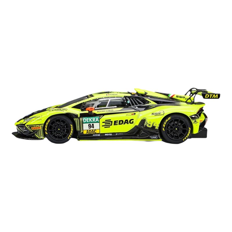 TH108号兰博小牛GT3黄色64合金车
