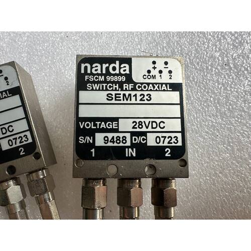 nardasem123射频开关dc18GHzsma，议价商品