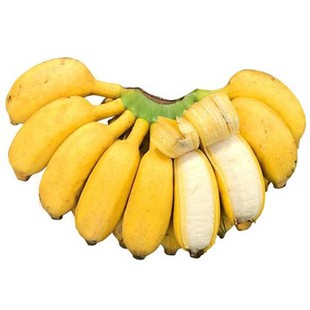 广西正宗小米蕉新鲜甜糯香甜当季水果小香蕉皇帝蕉芭蕉批发包邮
