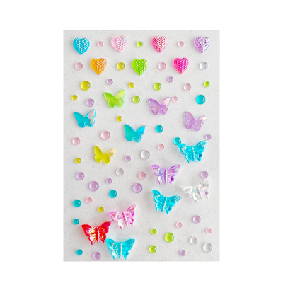 立体蝴蝶儿童脸贴~美人鱼