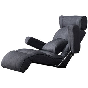 Kino日式懒人沙发单人躺椅可折叠靠椅榻榻米卧室阳台飘窗简约现代