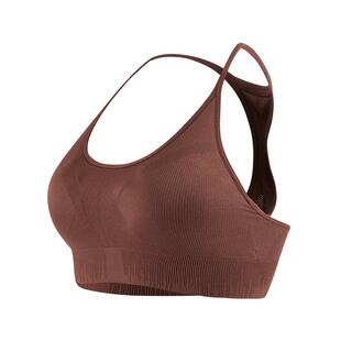 迪卡侬运动内衣女夏季新款文胸透气无缝舒适跑步健身瑜伽背心SAS1