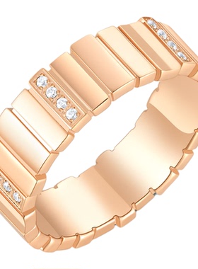 经典高级感气质风琴戒指