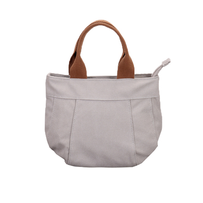 复古简约帆布包文艺手提包