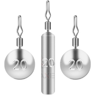 路亚倒钓铅坠路人王长条柱形圆形球形防挂配重铅路亚鲈鳜鱼钓组