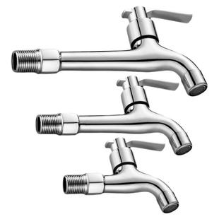 全铜阳台加长水龙头单冷家用304不锈钢入墙式拖把池专用4分洗衣机