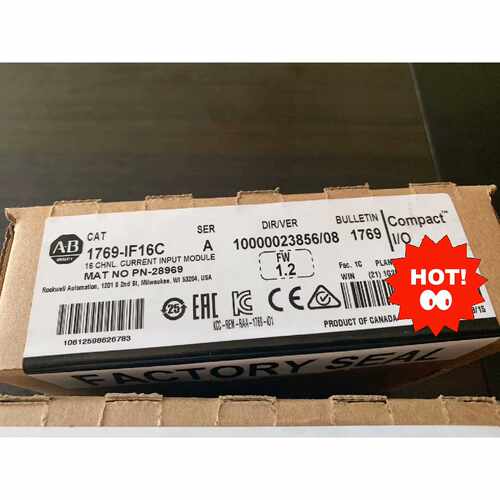 议价AllenBradley1769IF16C全新原装P维修