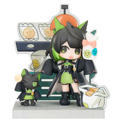 明日方舟Mon3tr/凯尔希Q版手办
