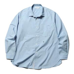 Nanamica regular collar wind复古衬衫日系宽松廓形防风轻量外套